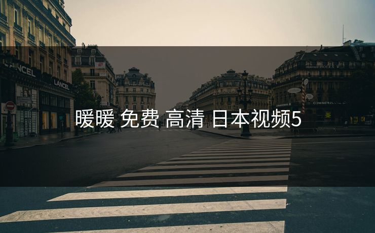 暖暖 免费 高清 日本视频5